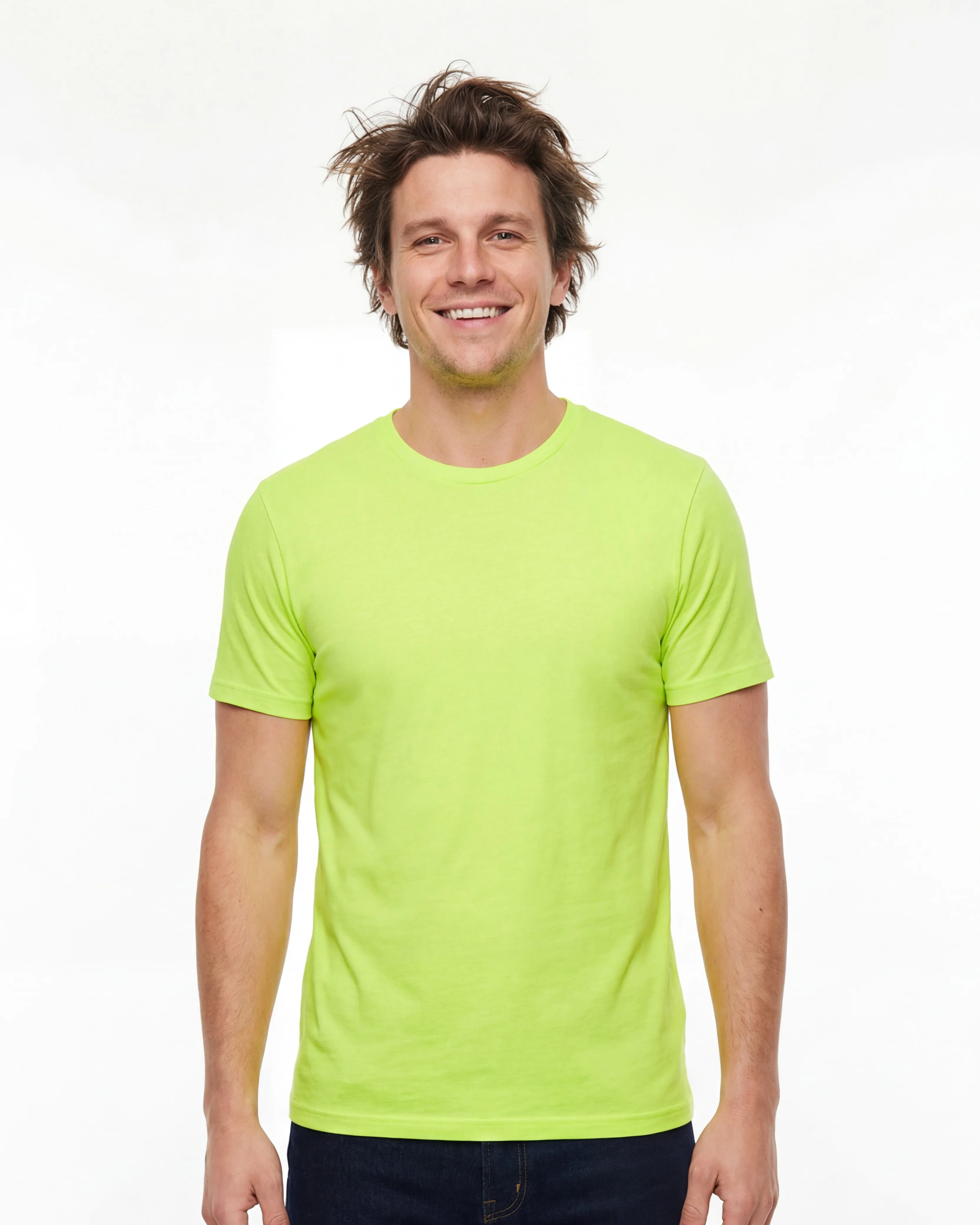 TR Premium - Crew Neck Men's Solid T-Shirt - Image 8