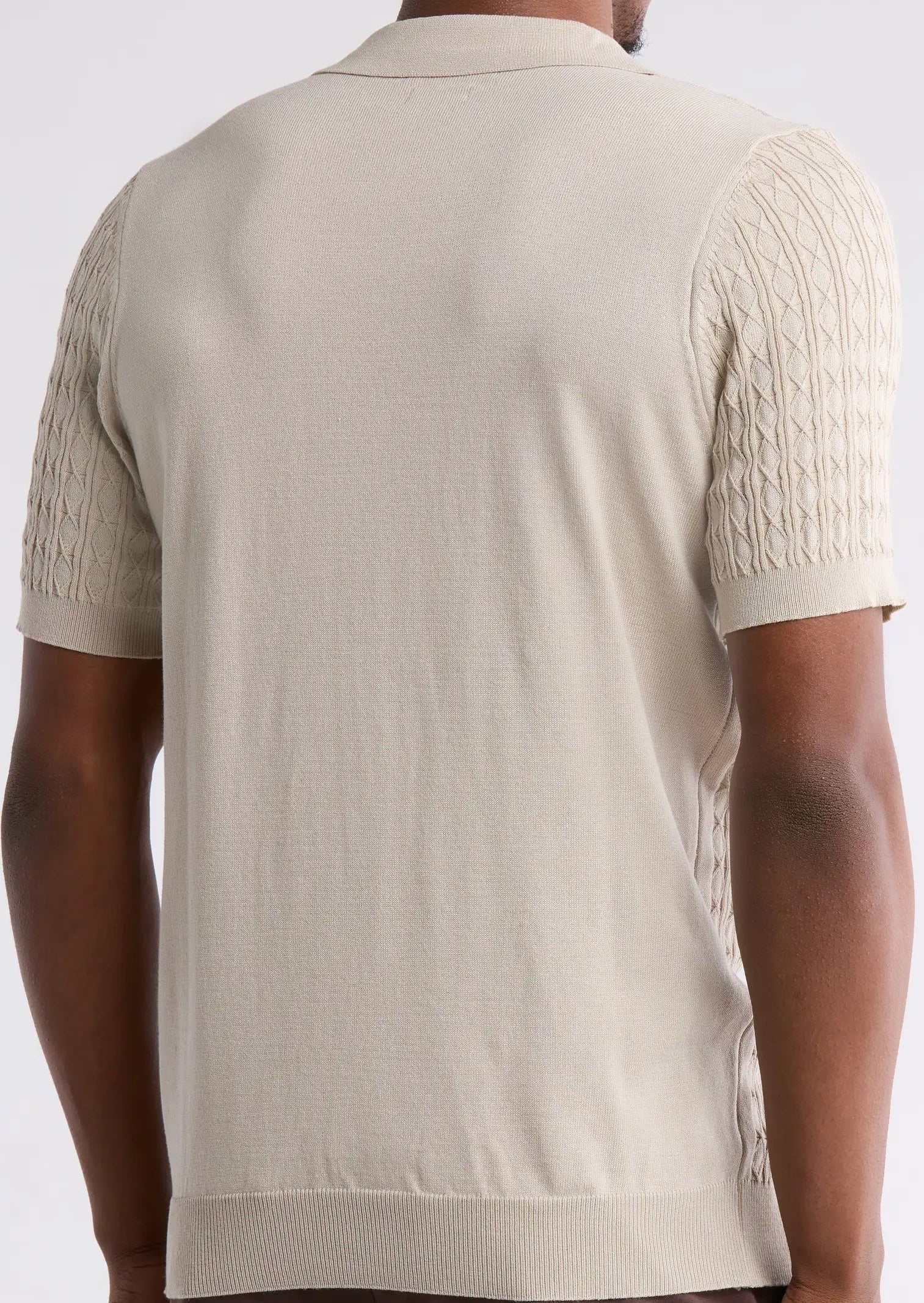 TRCK-11550 Short Sleeve Knit Sweater - Image 3